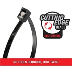 Image 2 of Cabac Cable Tie CT360BK/50SC for $4.70