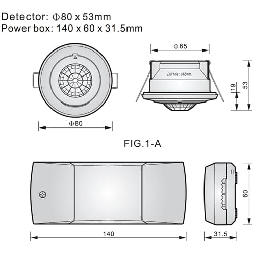 Image 2 of Cabac Surveillance Sensor CPD-360 for $15.70