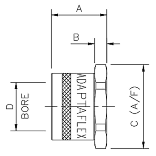 Image 2 of Adaptaflex Conduit Fitting SP20/20/C for $4.50