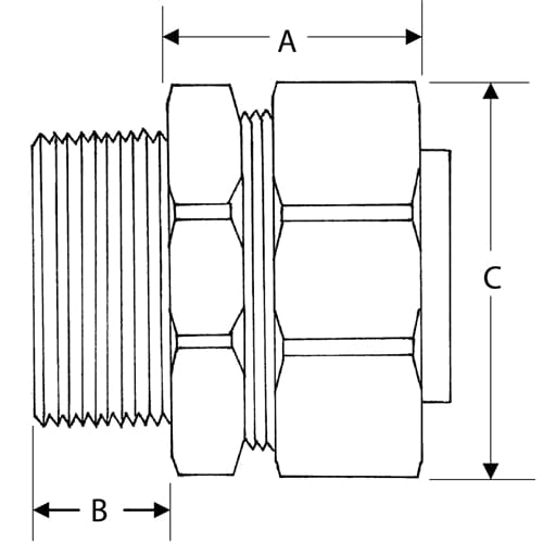 Image 2 of Cabac Conduit Fitting LTCM-B16 for $65.60