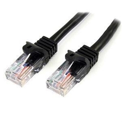 Image 1 of StarTech Cable Cat5 45PAT1MBK for $17.50