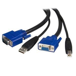Image 1 of StarTech Cable KVM SVUSB2N1_10 for $42.60
