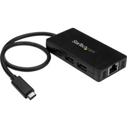 Image 1 of StarTech Port USB Hub LAN HB30C3A1GE for $109.30