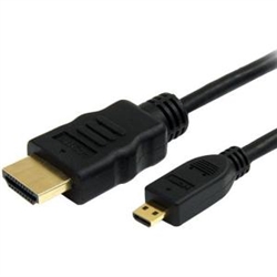 Image 1 of StarTech Cable HDMI Mini Micro HDADMM1M for $25.00