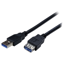 Image 1 of StarTech Cable USB USB3SEXT1MBK for $23.80