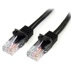 Image 1 of StarTech Cable Cat5 45PAT50CMBK for $17.00