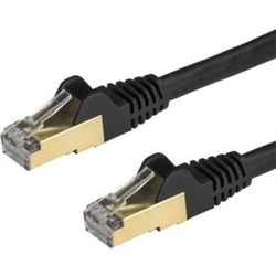 Image 1 of StarTech Cable Cat6 6ASPAT2MBK for $28.50