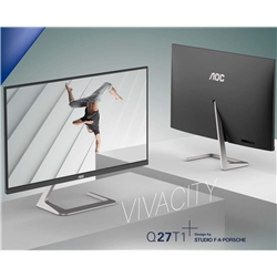 AOC LCD LED Monitor TV 27in Q27T1 for $289.00